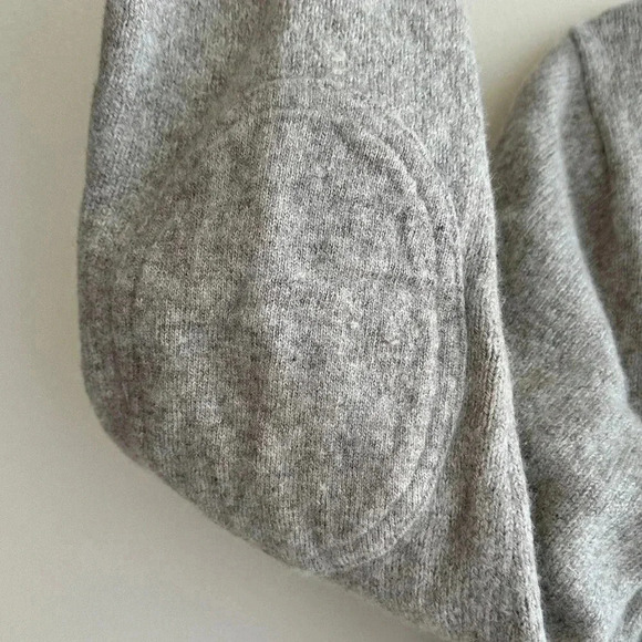 J. Crew Slim Grey Merino Wool Blend Button Down Cardigan, Boyfriend Cardigan, L - Picture 8 of 16